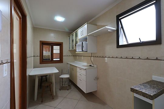 Cozinha - Armários de apartamento à venda com 3 quartos, 160m² em Rio Branco, Porto Alegre
