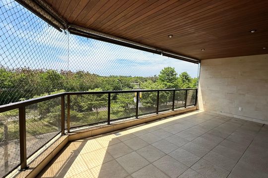 Varanda de apartamento à venda com 3 quartos, 198m² em Recreio dos Bandeirantes, Rio de Janeiro