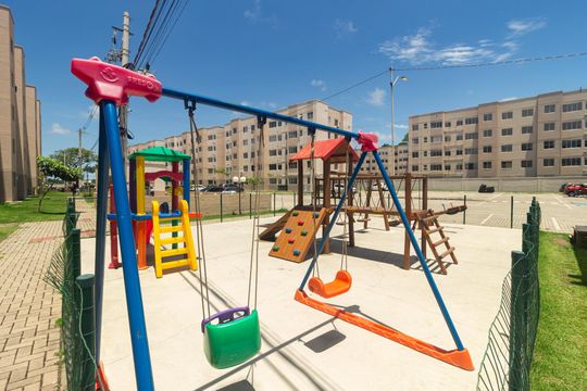 Área comum - Playground de apartamento para alugar com 2 quartos, 60m² em Santa Cruz, Rio de Janeiro