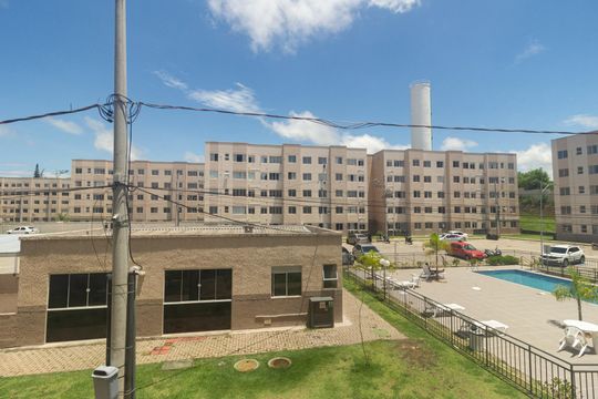 Vista da Área de Serviço de apartamento para alugar com 2 quartos, 60m² em Santa Cruz, Rio de Janeiro