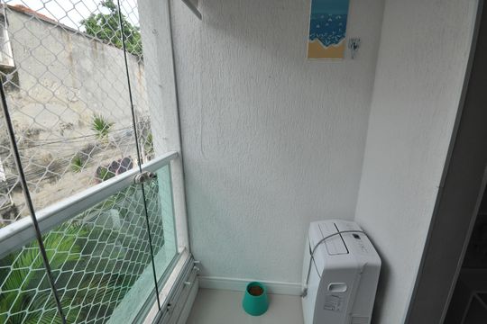 Sacada da Sala de apartamento à venda com 2 quartos, 50m² em Vila Leonor, São Paulo