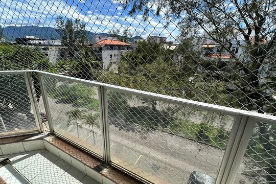 Varanda do quarto 3 de apartamento para alugar com 3 quartos, 300m² em Recreio dos Bandeirantes, Rio de Janeiro