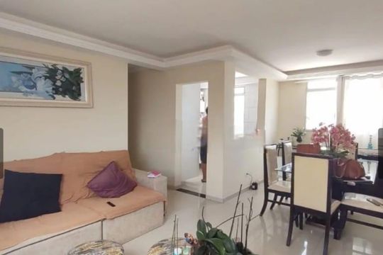 Sala de apartamento à venda com 3 quartos, 89m² em Carlos Prates, Belo Horizonte