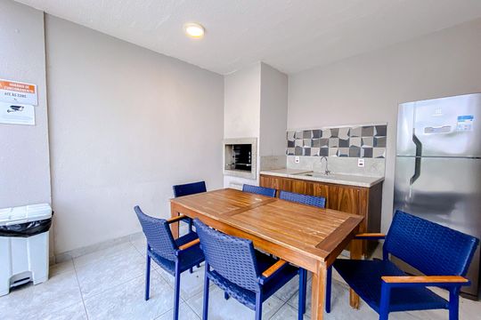 Área comum - Churrasqueira de apartamento para alugar com 2 quartos, 34m² em Cambuci, São Paulo