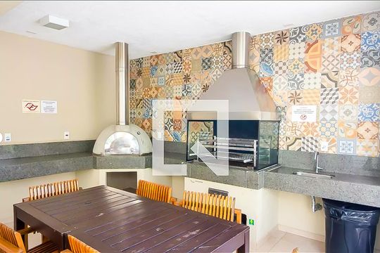 Área comum - Churrasqueira de apartamento à venda com 2 quartos, 60m² em Jardim Caner, Taboão da Serra