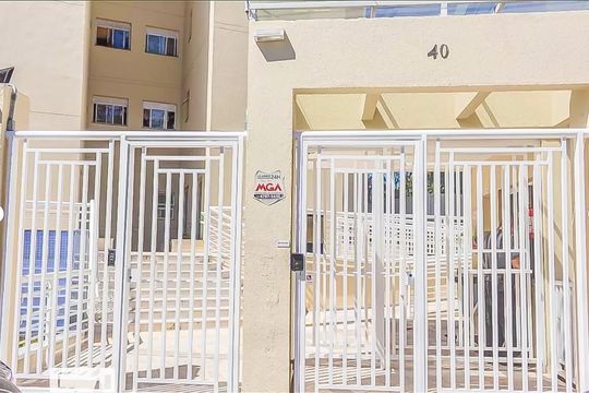 Fachada do bloco de apartamento à venda com 2 quartos, 60m² em Jardim Caner, Taboão da Serra