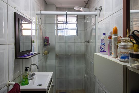 Banheiro Social de casa à venda com 3 quartos, 117m² em Cidade Antônio Estêvão de Carvalho, São Paulo