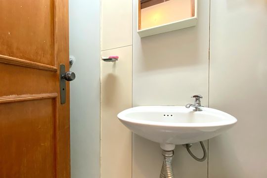 Banheiro de serviço de apartamento à venda com 4 quartos, 173m² em Luxemburgo, Belo Horizonte