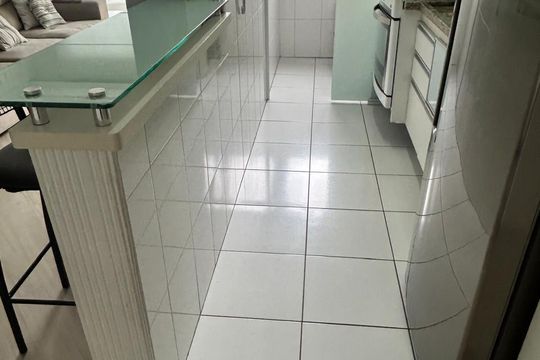 Cozinha de apartamento à venda com 3 quartos, 83m² em Boa Vista, São Caetano do Sul