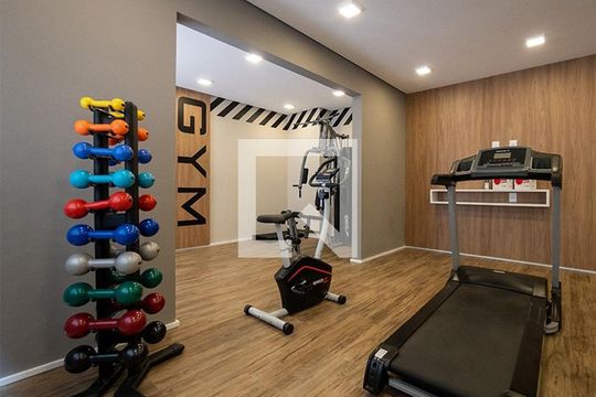Área comum - Academia de apartamento à venda com 1 quarto, 27m² em Barra Funda, São Paulo