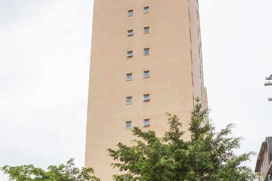 Fachada de apartamento à venda com 1 quarto, 27m² em Barra Funda, São Paulo