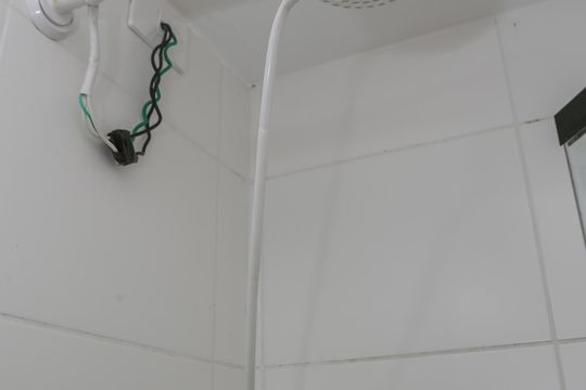 Banheiro da Suíte de apartamento à venda com 1 quarto, 27m² em Barra Funda, São Paulo