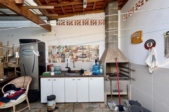 Terraço  de casa à venda com 2 quartos, 107m² em Campo Belo, São Paulo