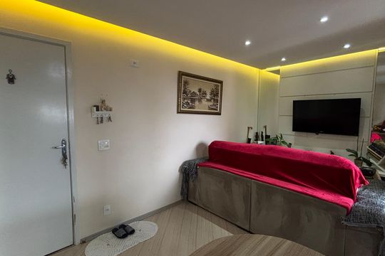 Sala - Sala de Jantar de apartamento para alugar com 2 quartos, 52m² em Vila Assunção, Santo André