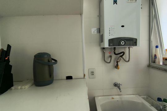 Cozinha e Área de Serviço  de apartamento à venda com 2 quartos, 156m² em Recreio dos Bandeirantes, Rio de Janeiro