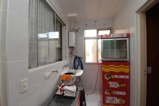 Área de Serviço de apartamento à venda com 3 quartos, 120m² em Alto da Glória, Curitiba