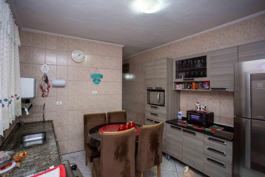 Cozinha de casa à venda com 3 quartos, 90m² em Conceição, Diadema