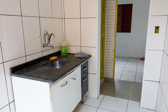 Cozinha de apartamento à venda com 2 quartos, 50m² em Santa Maria, Osasco