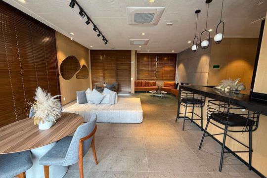 Área externa de apartamento à venda com 3 quartos, 160m² em Vila Olímpia, São Paulo