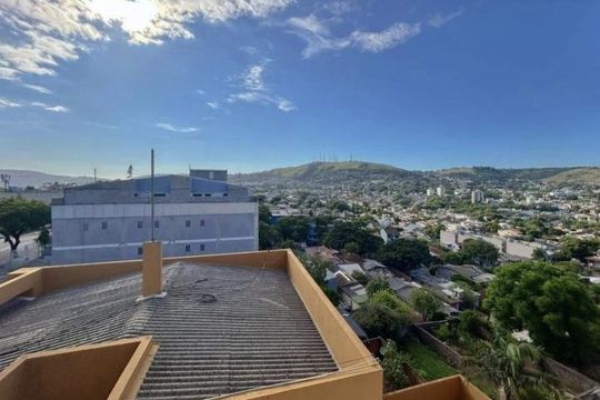 Vista da varanda de apartamento à venda com 1 quarto, 45m² em Santo Antônio, Porto Alegre