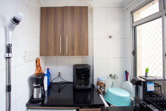 Área de Serviço de apartamento à venda com 3 quartos, 58m² em Centro, Diadema