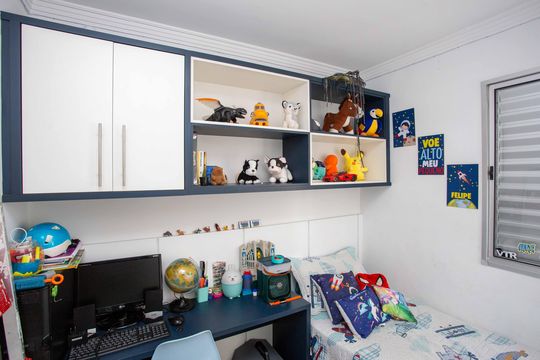 Quarto 1 de apartamento à venda com 3 quartos, 58m² em Centro, Diadema