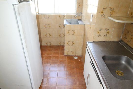 Cozinha de apartamento para alugar com 2 quartos, 40m² em Vila Industrial, São José dos Campos