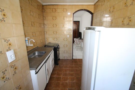 Cozinha de apartamento para alugar com 2 quartos, 40m² em Vila Industrial, São José dos Campos