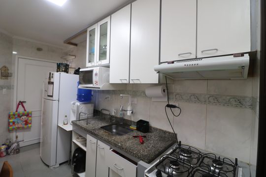 Cozinha de apartamento à venda com 3 quartos, 85m² em Vila Prudente, São Paulo