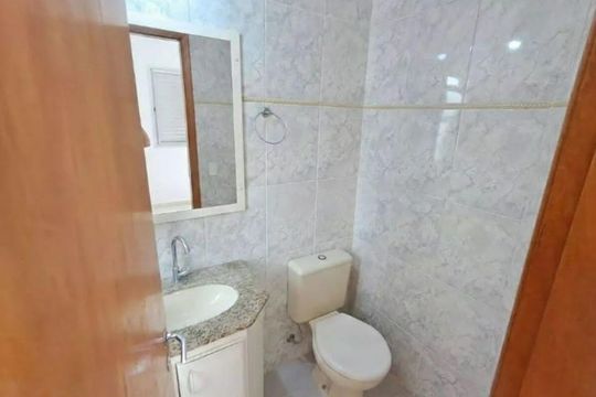 Banheiro de apartamento à venda com 3 quartos, 70m² em Taboão, São Bernardo do Campo