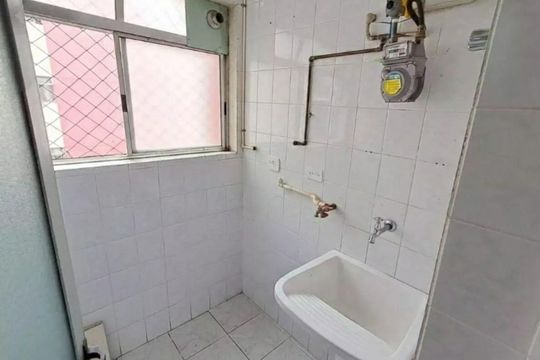 Área de serviço de apartamento à venda com 3 quartos, 70m² em Taboão, São Bernardo do Campo