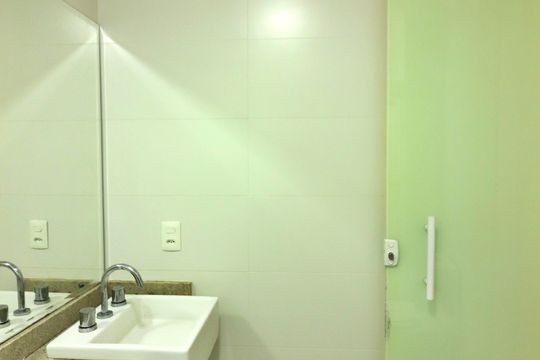 Quarto 1 - Suíte Banheiro  de apartamento à venda com 3 quartos, 94m² em Centro, São Bernardo do Campo
