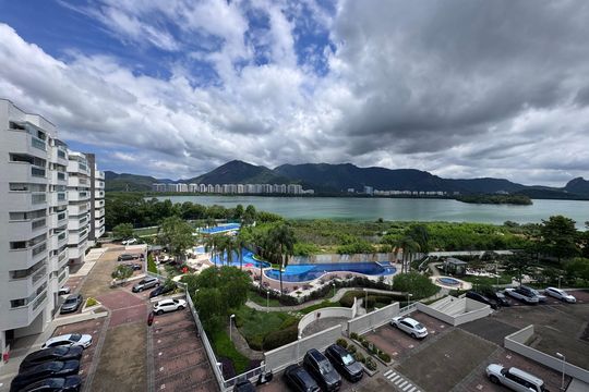 Varanda - Vista de apartamento para alugar com 2 quartos, 84m² em Barra da Tijuca, Rio de Janeiro