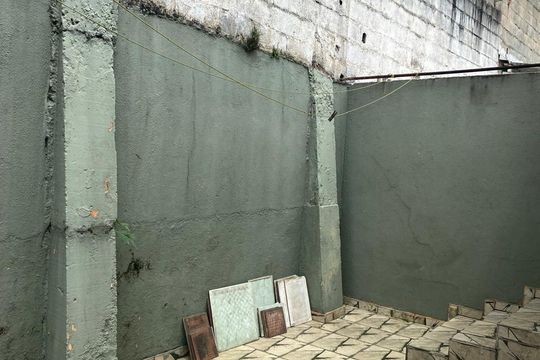 Área externa de casa para alugar com 2 quartos, 80m² em Jardim Borborema, São Bernardo do Campo