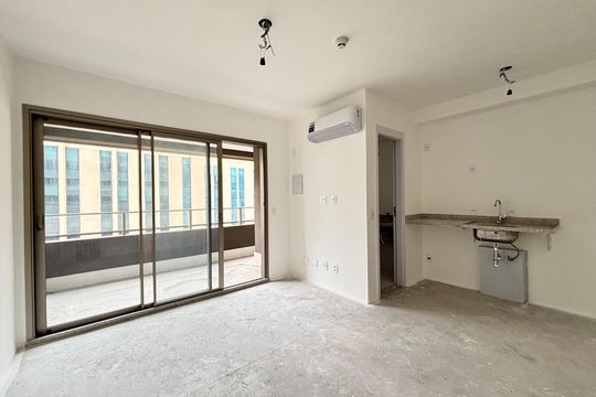 Kitnet/Studio à venda com 1 quarto, 27m² em Indianópolis, São Paulo