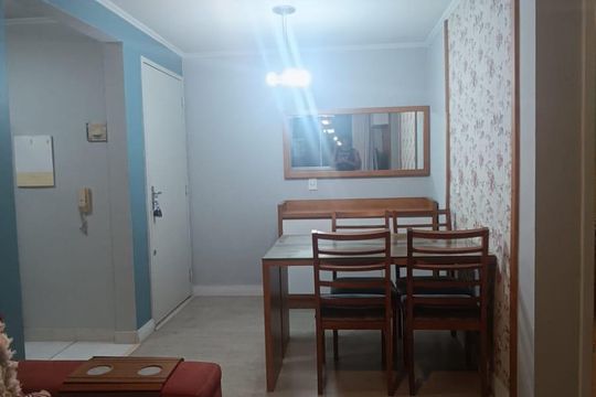 Sala de apartamento à venda com 2 quartos, 43m² em Estância Velha, Canoas