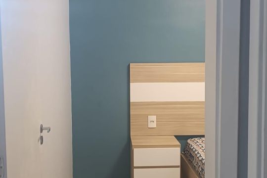 Quarto de apartamento à venda com 2 quartos, 43m² em Estância Velha, Canoas