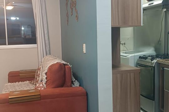 Sala de apartamento à venda com 2 quartos, 43m² em Estância Velha, Canoas