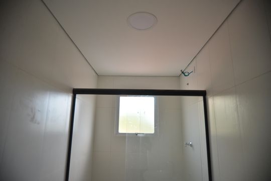 Banheiro da Suíte 2 de casa à venda com 2 quartos, 118m² em Vila Assunção, Santo André