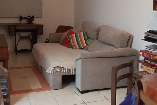 Sala de casa de condomínio à venda com 3 quartos, 84m² em Vargem Pequena, Rio de Janeiro