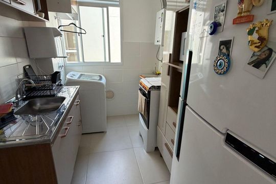 Cozinha de apartamento para alugar com 2 quartos, 44m² em Recreio, Rio de Janeiro