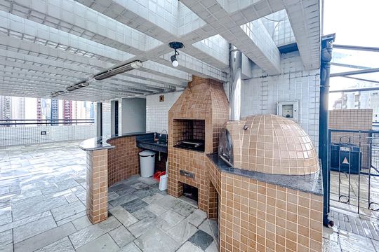 Área comum - Churrasqueira de apartamento à venda com 2 quartos, 52m² em Tatuapé, São Paulo
