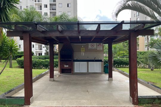 Área comum - Churrasqueira de apartamento à venda com 2 quartos, 48m² em Lapa de Baixo, São Paulo