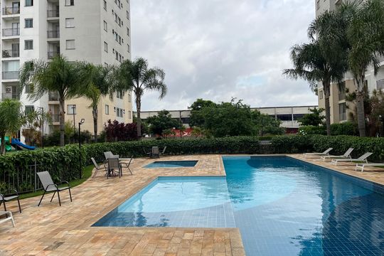 Área comum - Piscina de apartamento à venda com 2 quartos, 48m² em Lapa de Baixo, São Paulo