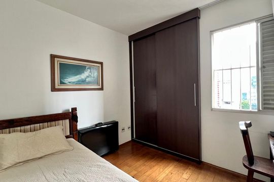 quarto  de apartamento à venda com 4 quartos, 120m² em Santo Agostinho, Belo Horizonte