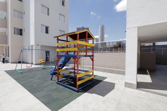 Área comum - Playground de apartamento para alugar com 3 quartos, 97m² em Campestre, Santo André