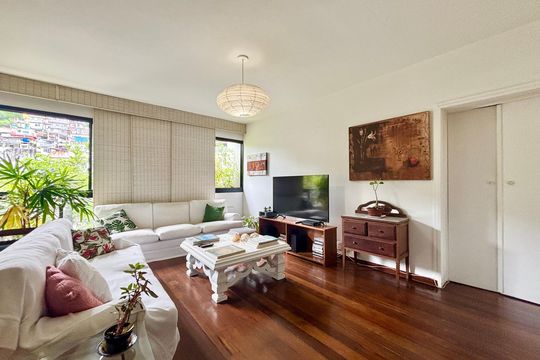 Sala de apartamento para alugar com 4 quartos, 187m² em Gávea, Rio de Janeiro