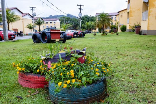 Área comum de apartamento para alugar com 2 quartos, 50m² em Campo Grande, Rio de Janeiro