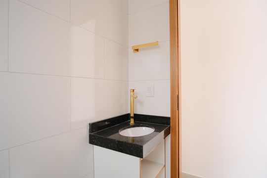 Banheiro do Espaço Gourmet de apartamento à venda com 2 quartos, 93m² em Chácara Santo Antônio (zona Leste), São Paulo