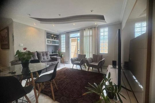 Sala de apartamento à venda com 3 quartos, 118m² em Barreiro, Belo Horizonte